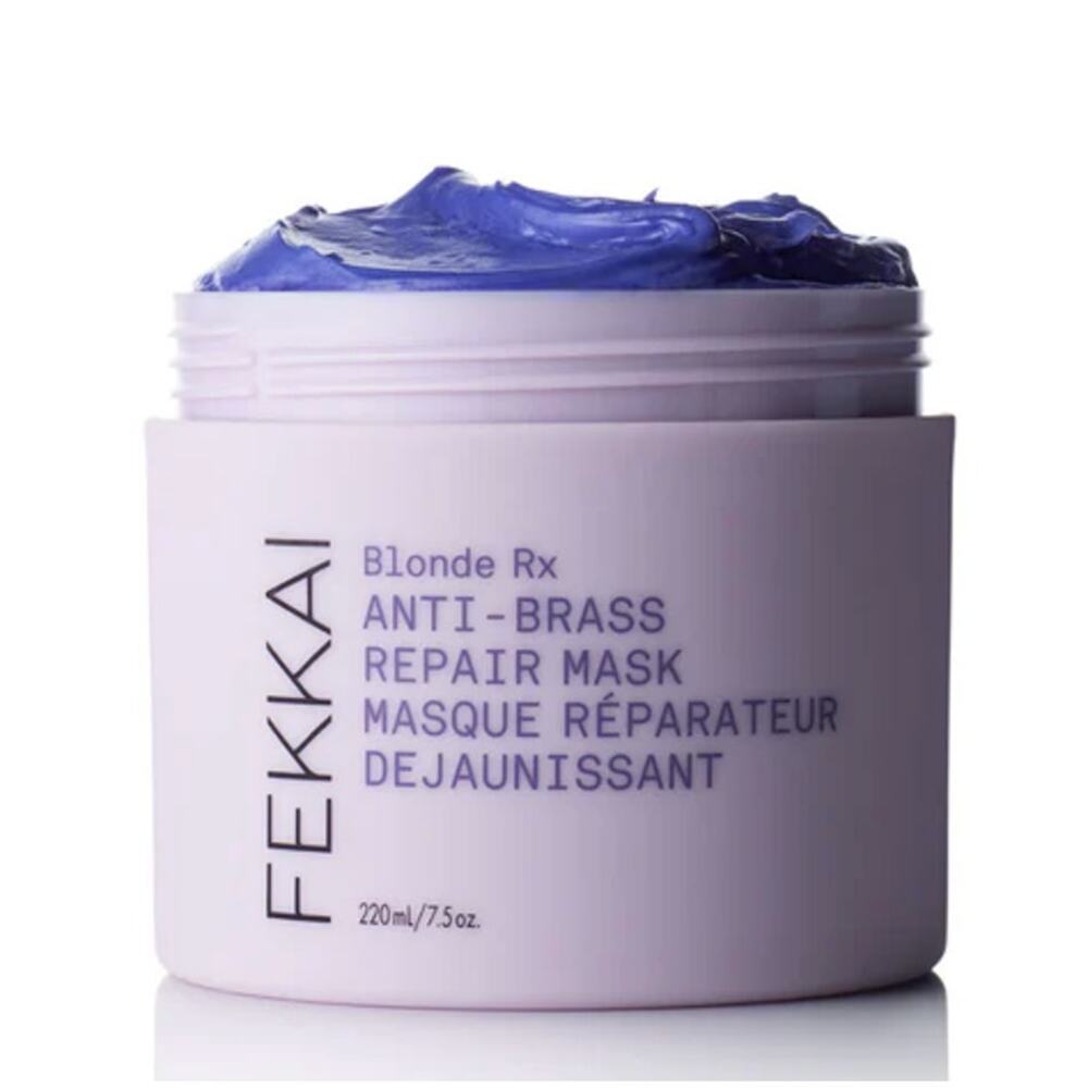 Fekkai Blonde Rx Anti-Brass Repair Purple Hair Mask 220 ml 7.5 oz $40 NEW